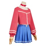 MiSide Mita Women Red Cosplay Costume Halloween Carnival Outfit