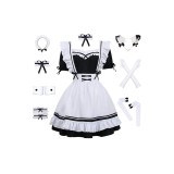 Robe de Lolita Maid Miracle Nikki Costume Cosplay Tenue de Carnaval d'Halloween