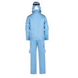 Mickey 17 (2025) Micky Blue Jumpsuit Cosplay Costume Halloween Carnival Outfit