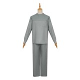 Mickey 17 (2025) Costume de cosplay Mickey Barnes Gris Tenue de Halloween Carnaval