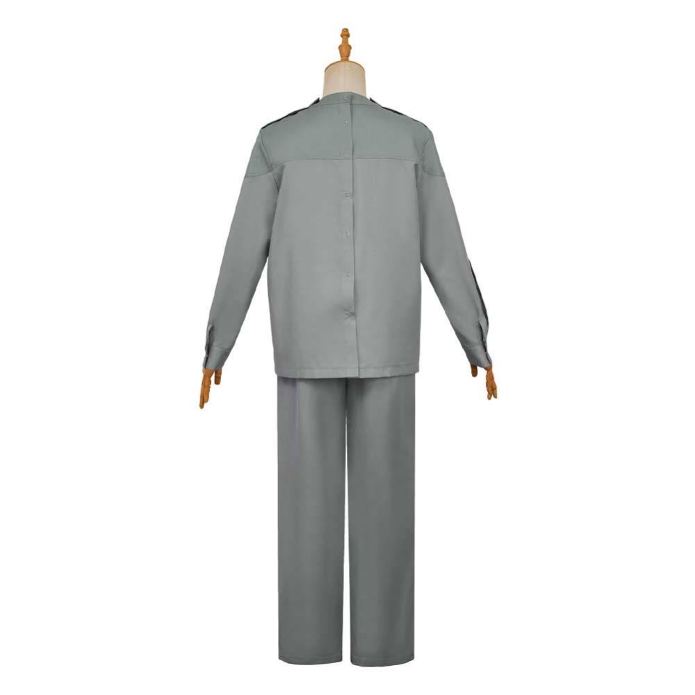 Mickey 17 (2025) Costume de cosplay Mickey Barnes Gris Tenue de Halloween Carnaval