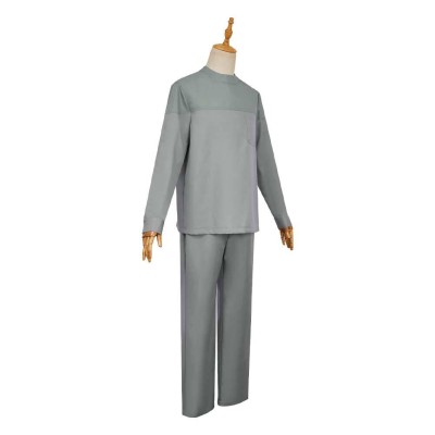 Mickey 17 (2025) Costume de cosplay Mickey Barnes Gris Tenue de Halloween Carnaval