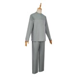 Mickey 17 (2025) Costume de cosplay Mickey Barnes Gris Tenue de Halloween Carnaval