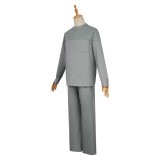 Mickey 17 (2025) Costume de cosplay Mickey Barnes Gris Tenue de Halloween Carnaval