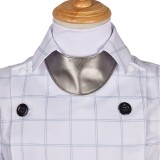 Metaphor: ReFantazio Will Whit Uniform Cosplay Costume Halloween Carnival Outfit
