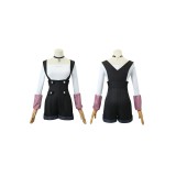 Metallic Rouge Rouge Redstar Burgundy Uniform Suit Cosplay Costume Halloween Carnival Outfit