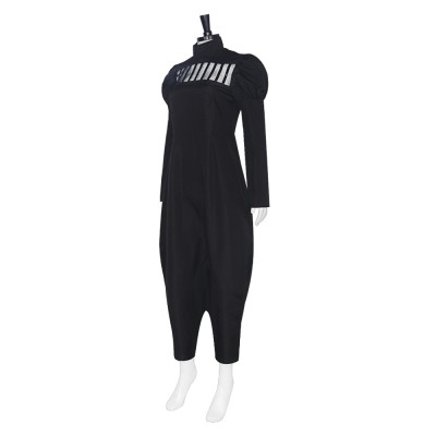 Meimei Women Black Cosplay Costume Halloween Carnival Outfit