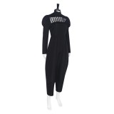 Meimei Women Black Cosplay Costume Halloween Carnival Outfit