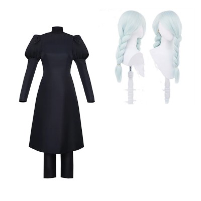 Costume de cosplay pour femmes Mei Mei, tenue noire pour Halloween et carnaval