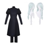 Costume de cosplay pour femmes Mei Mei, tenue noire pour Halloween et carnaval