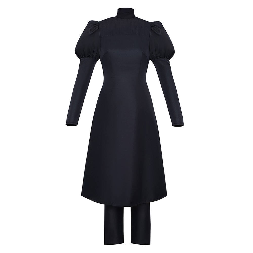 Costume de cosplay pour femmes Mei Mei, tenue noire pour Halloween et carnaval