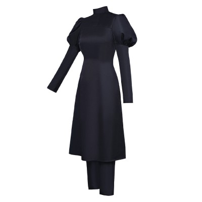 Costume de cosplay pour femmes Mei Mei, tenue noire pour Halloween et carnaval