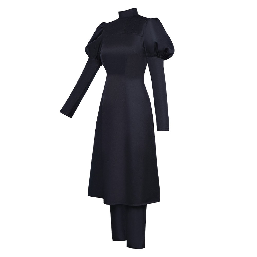 Costume de cosplay pour femmes Mei Mei, tenue noire pour Halloween et carnaval