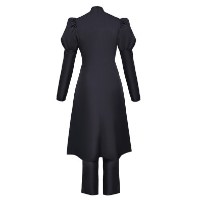 Costume de cosplay pour femmes Mei Mei, tenue noire pour Halloween et carnaval