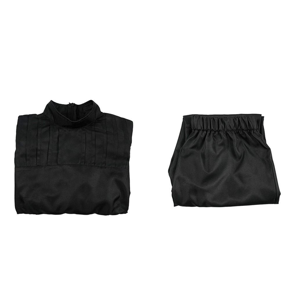 Costume de cosplay pour femmes Mei Mei, tenue noire pour Halloween et carnaval