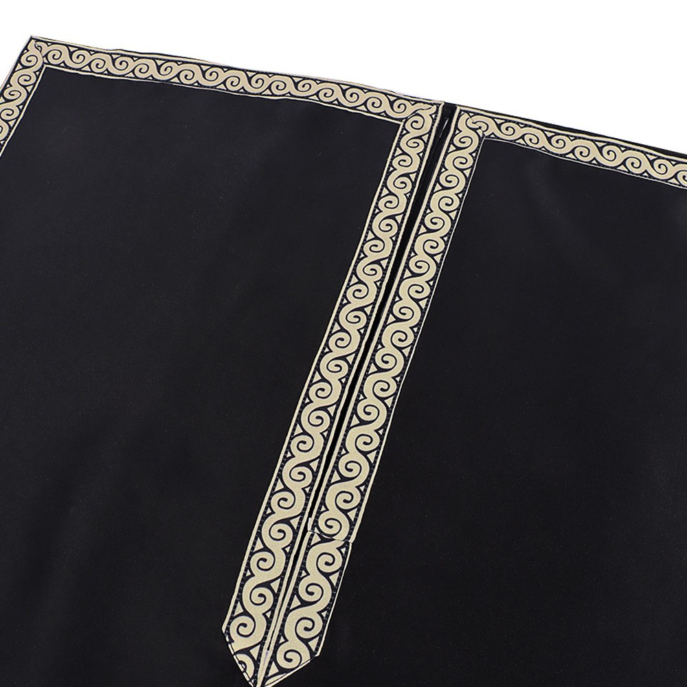Tunique noire de style viking de la Renaissance médiévale pour chevalier, pirate, mercenaire, guerrier, costume de cosplay pour Halloween et carnaval