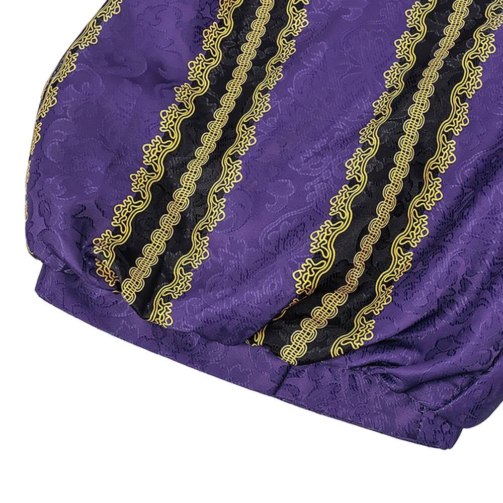 Costume de cosplay médiéval Renaissance Tudor Noble Prince Henry Purple pour Halloween et carnaval