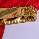 Costume de cosplay de prêtre et de nonne en robe rouge de style Renaissance médiévale pour Halloween et carnaval
