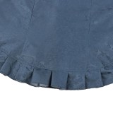 Medieval Renaissance Pirate Blue Vest Adult Male Cosplay Costume Halloween Carnival