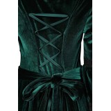 Medieval Clothing Gothic Formal Women Dress With Belt Suit &nbsp; Cosplay Costume Halloween Carnival Outfit