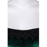 Medieval Clothing Gothic Formal Women Dress With Belt Suit &nbsp; Cosplay Costume Halloween Carnival Outfit