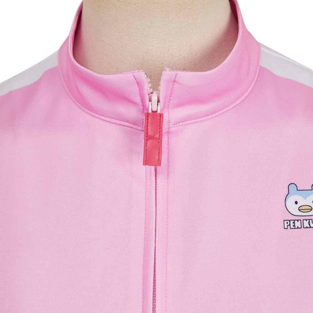 Veste de sport rose Medalist Yuitsuka Inori Costume de cosplay Tenue de carnaval d'Halloween