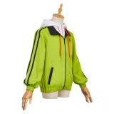 Medalist Tsukasa Akeuraji Green Jacket Sportswear Cosplay Costume Halloween Carnival Outfit