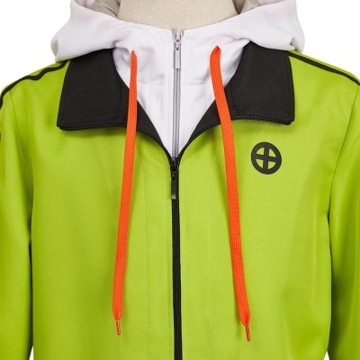 Medalist Tsukasa Akeuraji Green Jacket Sportswear Cosplay Costume Halloween Carnival Outfit