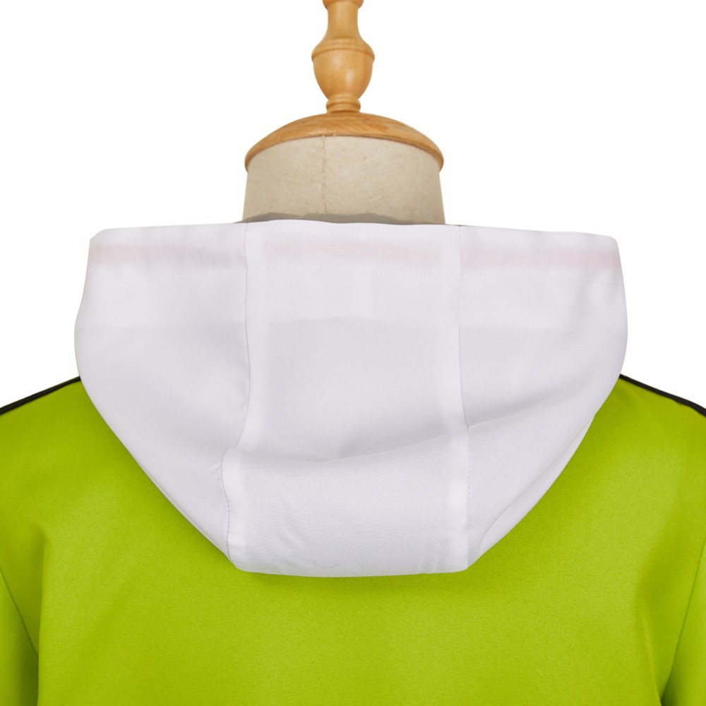 Medalist Tsukasa Akeuraji Green Jacket Sportswear Cosplay Costume Halloween Carnival Outfit
