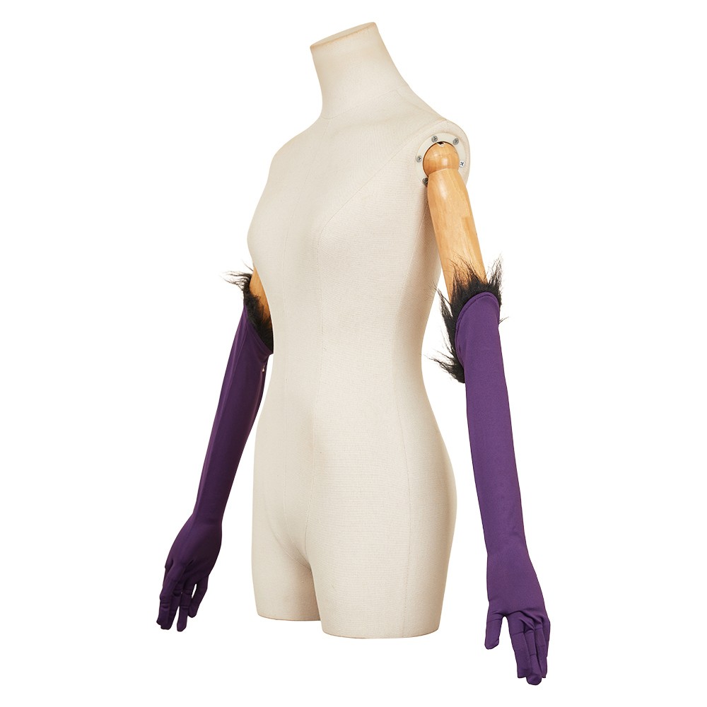 Robe violette de cosplay pour femmes Medalist Hikaru Kamisaki Costume de Halloween Tenue de carnaval