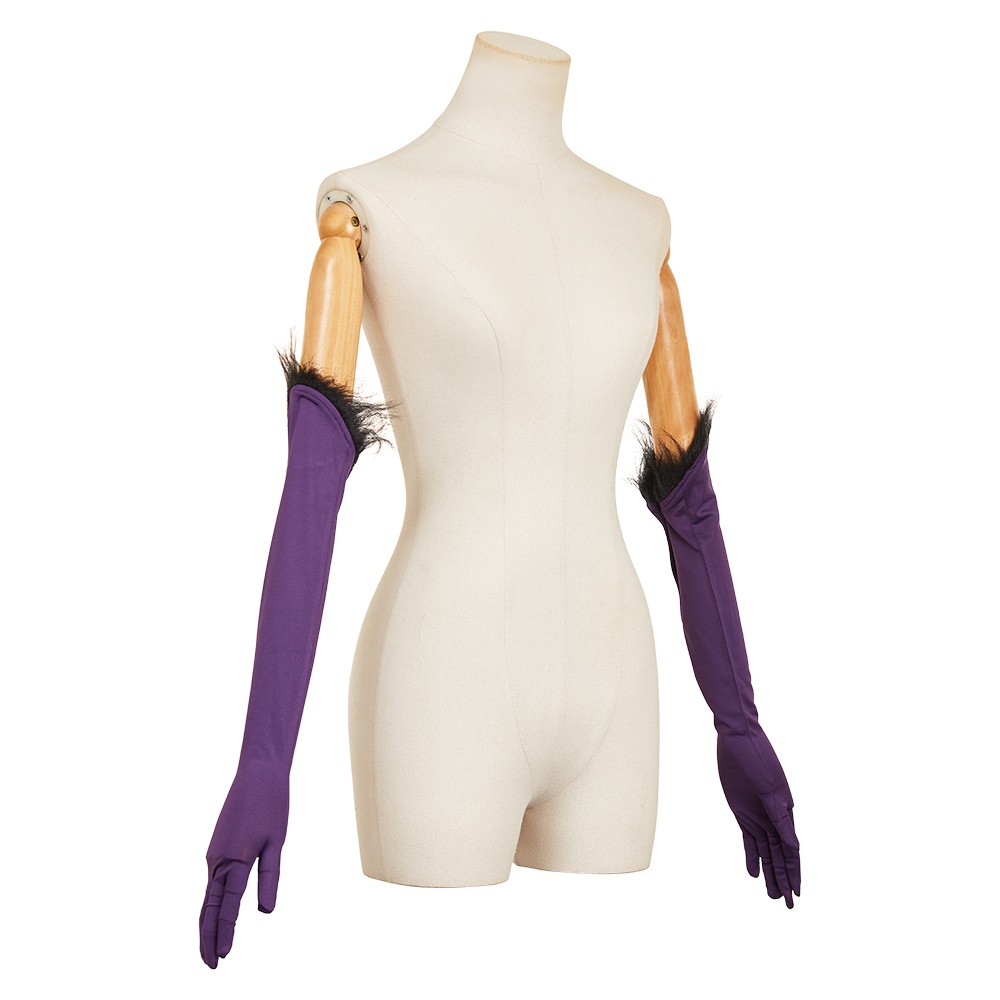 Robe violette de cosplay pour femmes Medalist Hikaru Kamisaki Costume de Halloween Tenue de carnaval