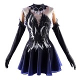 Costume de cosplay pour femmes Medalist Hikaru Kamisaki, noir, tenue pour Halloween et carnaval