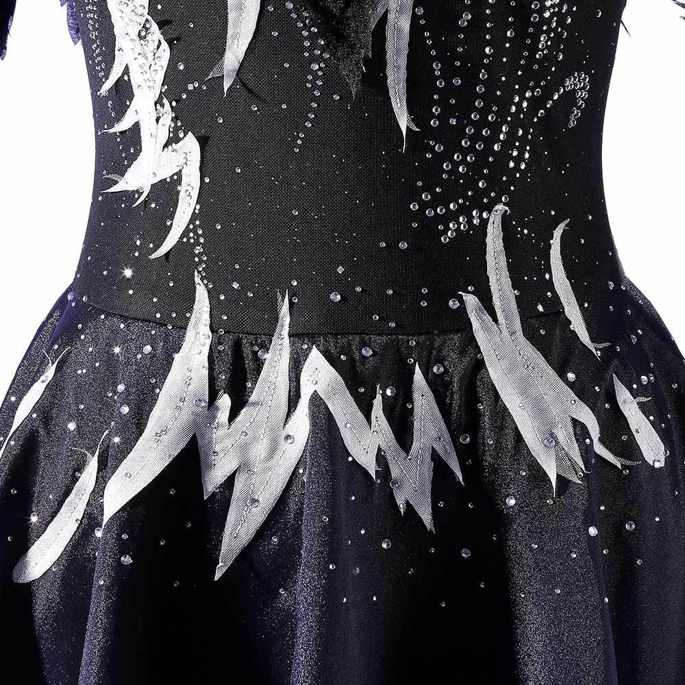 Costume de cosplay pour femmes Medalist Hikaru Kamisaki, noir, tenue pour Halloween et carnaval