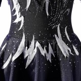 Costume de cosplay pour femmes Medalist Hikaru Kamisaki, noir, tenue pour Halloween et carnaval