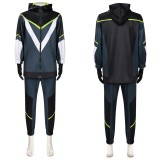 Mebius Dust Olga Black Cosplay Costume Halloween Carnival Outfit