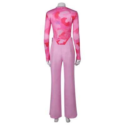 Mean Girls 2024 Regina George Pink Suit Cosplay Costume Halloween Carnival Outfit