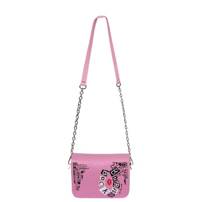 Mean Girls 2024 Burn Book Pink Shoulder Bag Accessories Cosplay Costume Halloween Carnival