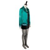 MaXXXine 2024 Maxine Femmes Costume de Cosplay Vert Costume de Carnaval d'Halloween