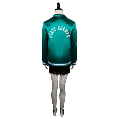 MaXXXine 2024 Maxine Femmes Costume de Cosplay Vert Costume de Carnaval d'Halloween