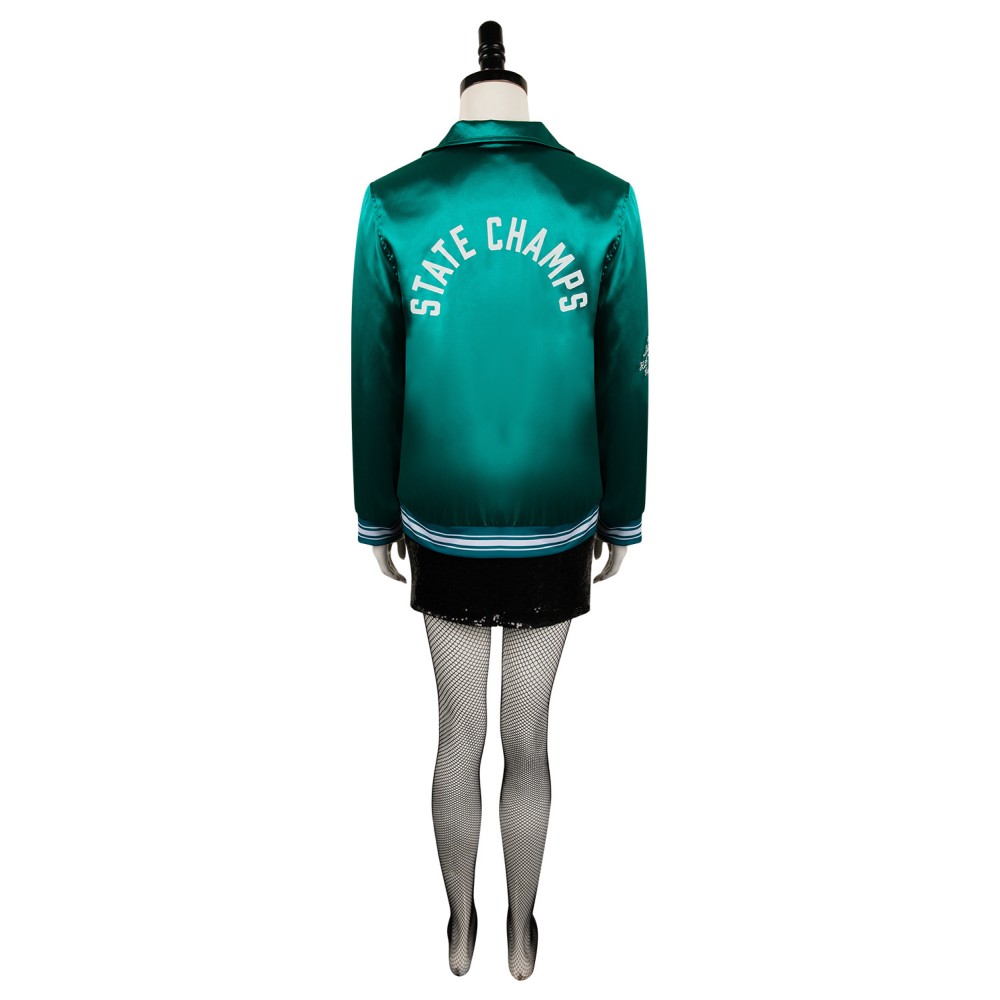 MaXXXine 2024 Maxine Femmes Costume de Cosplay Vert Costume de Carnaval d'Halloween