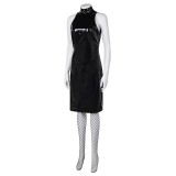 MaXXXine 2024 Maxine Minx Women Leather Dress Suit Cosplay Costume Halloween Carnival Outfit