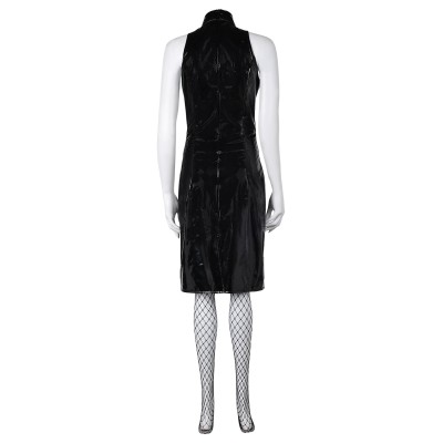 MaXXXine 2024 Maxine Minx Women Leather Dress Suit Cosplay Costume Halloween Carnival Outfit