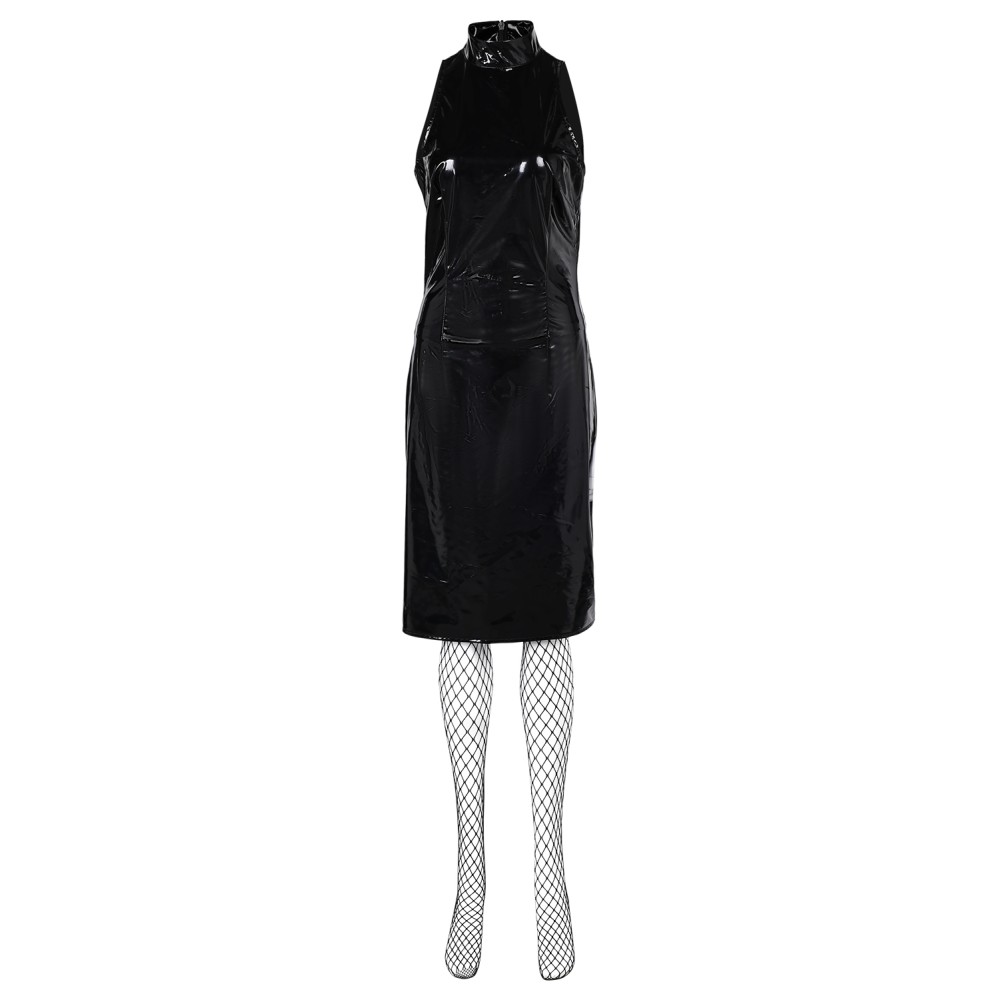 MaXXXine 2024 Maxine Minx Women Leather Dress Suit Cosplay Costume Halloween Carnival Outfit