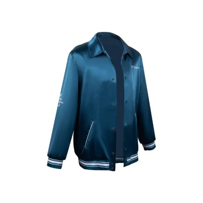 MaXXXine 2024 Costume de Cosplay de Manteau Bleu Maxine Tenue de Carnaval d'Halloween