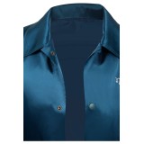 MaXXXine 2024 Costume de Cosplay de Manteau Bleu Maxine Tenue de Carnaval d'Halloween