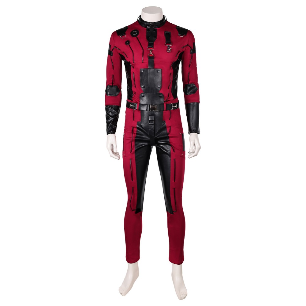 Maximus Aaron Moten Ensemble de Pantalon Rouge avec Ceinture Costume de Cosplay Apocalypse Costume d'Halloween Tenue de Carnaval