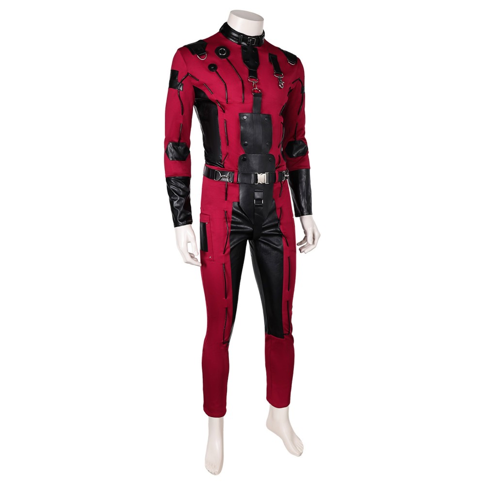 Maximus Aaron Moten Ensemble de Pantalon Rouge avec Ceinture Costume de Cosplay Apocalypse Costume d'Halloween Tenue de Carnaval