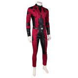 Maximus Aaron Moten Ensemble de Pantalon Rouge avec Ceinture Costume de Cosplay Apocalypse Costume d'Halloween Tenue de Carnaval