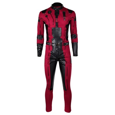 Maximus Aaron Moten Ensemble de Pantalon Rouge avec Ceinture Costume de Cosplay Apocalypse Costume d'Halloween Tenue de Carnaval