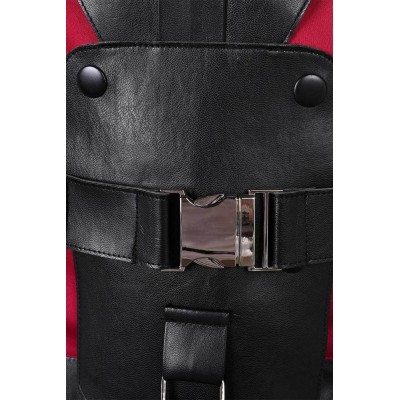 Maximus Aaron Moten Ensemble de Pantalon Rouge avec Ceinture Costume de Cosplay Apocalypse Costume d'Halloween Tenue de Carnaval